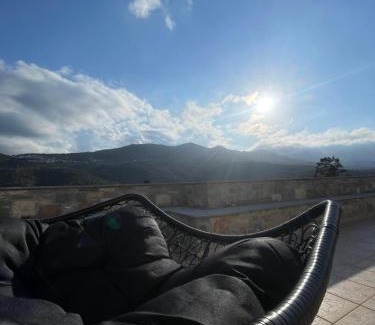 Kounelion Villa | Stone Heaven Villa -Poolside BBQ & Fresh Herbs