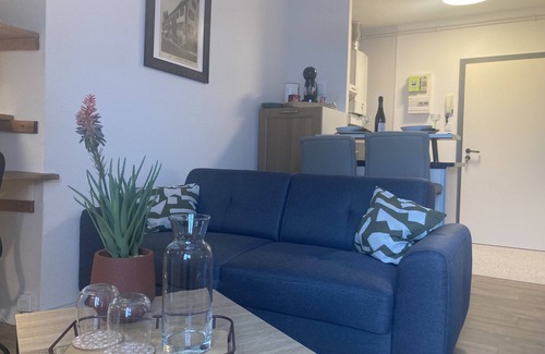 Guebwiller Apartment | Studio Équipé au Centre de Guebwiller, au Pied des Vosges, sur la Route des Vins