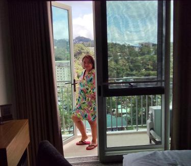 Baguio Hotel | Studio 510 A Slice of Baguio Paradise with pool and view