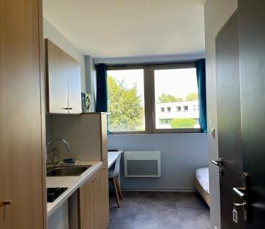 Vandoeuvre-les-Nancy Apartment | Studio 64 Rénové et Équipé - Nancy proche CHRU,CESI,FAC