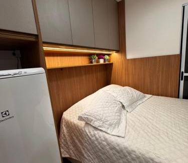 Sao Paulo Apartment | Studio Apartamento no Morumbi próximo ao Estádio Morumbi estação de ônibus metrô e shopping