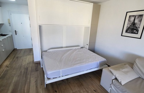 La Cala de Mijas Apartment | Studio Apartment 'Estudio En La Cala De Mijas' with Sea View, Wi-Fi and Air Conditioning
