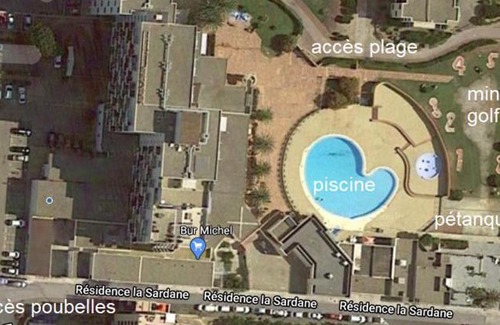 Le Barcares Apartment | Studio Bambou - Piscine - accès direct à la plage - Lydia Playa