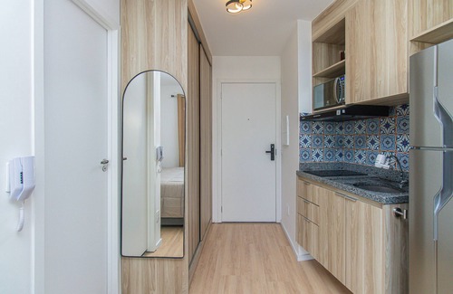 Brooklin Paulista Apartment | Studio com Varanda e Academia pr Ximo ao Metr