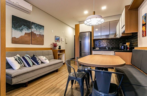 Ingleses Centro Apartment | Studio cond. com piscina 700m da praia STI108