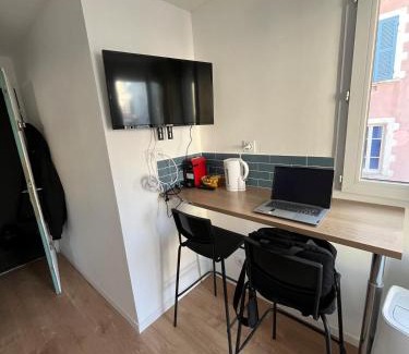 Quartier Chorier-Berriat Apartment | Studio Cosy centre ville Grenoble