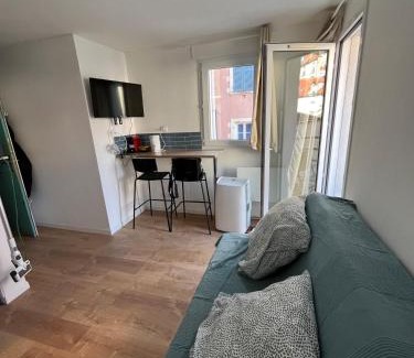 Quartier Chorier-Berriat Apartment | Studio Cosy centre ville Grenoble
