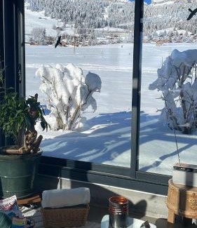 Leysin Apartment | Studio dans un chalet avec jardin privatif