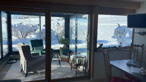 Leysin Apartment | Studio dans un chalet avec jardin privatif