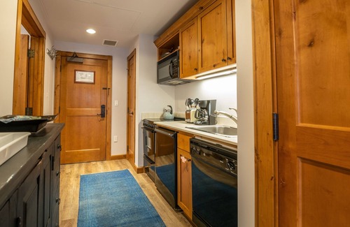 Crested Butte Condo | Studio Efficiency Unit With Balcony Over Mountaineer Square 1 Bedroom Condo - No Cleaning Fee! by RedAwning