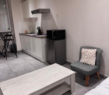 Montceau-les-Mines Apartment | Studio en centre ville