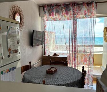 La Cote Radieuse Apartment | Studio face à la mer +terrasse+ parking