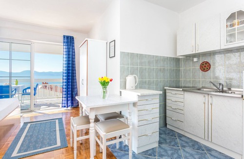 Podaca Apartment | Studio flat with terrace and sea view Podaca, Makarska (AS-6736-b)