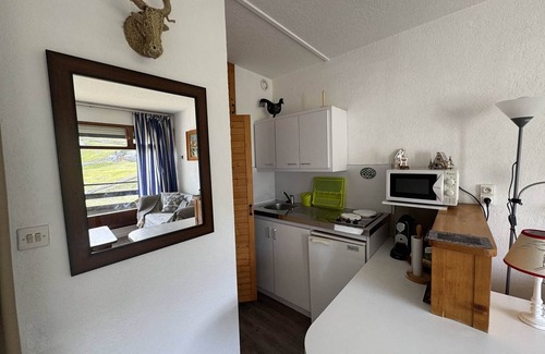 Arette Apartment | Studio for 4 with direct slope access