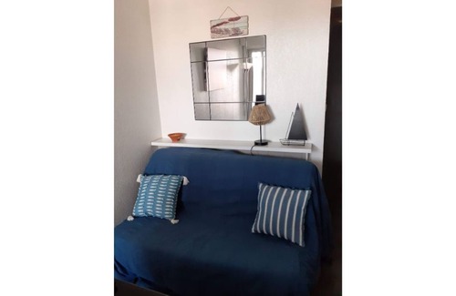 Canet-Plage Apartment | Studio in 1st line, beach 50m away