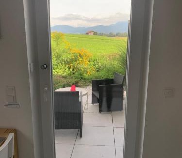 Grosswell Apartment | Studio mit Alpenblick