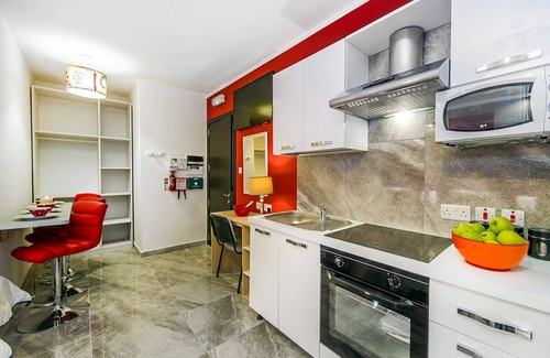 Swieqi Apartment | Studio Penthouse Apartment with Jacuzzi in St. Julian's