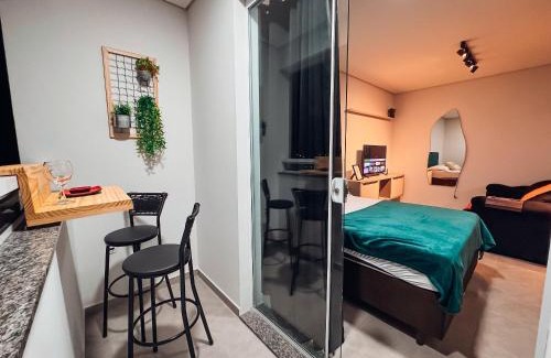 Santa Terezinha Apartment | Studio prático, confortável e bem localizado