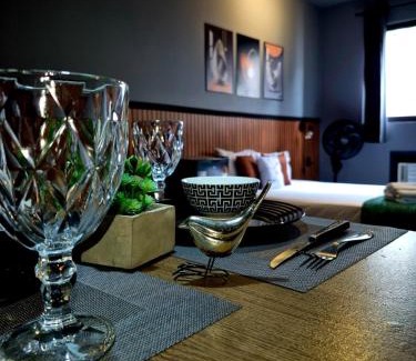 Centro Apartment | Studio quartzo cinza - centro