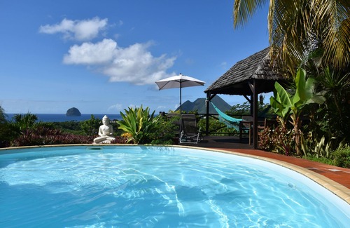 Le Diamant Apartment | Studio sea view and pool