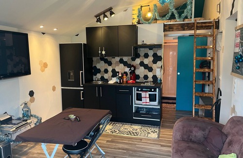 Moelan-sur-Mer Apartment | Studio t1 pool spa sauna independent