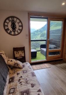 Huez-en-Oisans Apartment | Studio Uissan pour 5 personnes à côté des pistes
