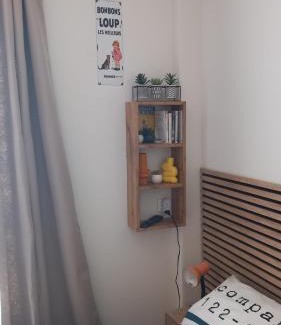 Les Halles - Valliere Apartment | Studio Valliere les halles 15m2 avec clim