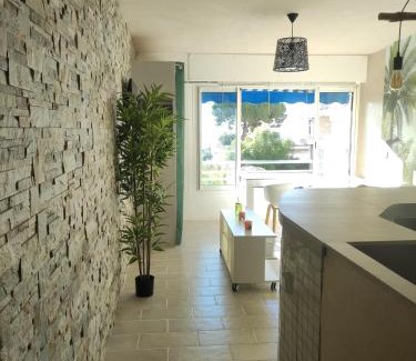 Cros-de-Cagnes Apartment | Studio vue mer