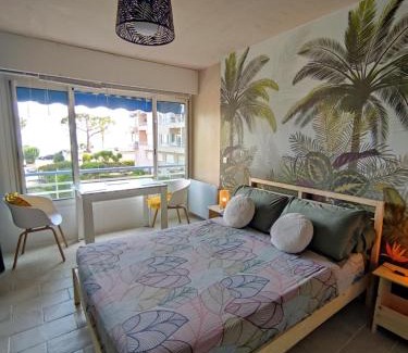 Cros-de-Cagnes Apartment | Studio vue mer