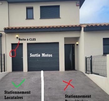 Rivesaltes Apartment | Studio vue montagne