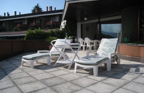 Ghiffa Apartment | Studio with a breathtaking view of Lake Maggiore, incl. 1 PP Ged.