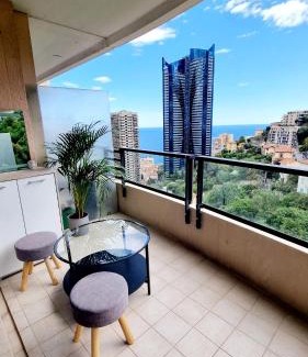 Beausoleil Apartment | Studio with view of Monaco