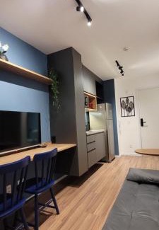 Pinheiros Apartment | STUDIO104 - Novo e completo na melhor localização de Pinheiros, próximo ao Metrô Fradique Coutinho