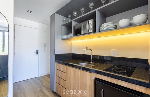 Praia da Armacao do Itapocoroi Apartment | Studios in a Seaside Building, Close to Beto Carreiro at Penha Spot - Psob