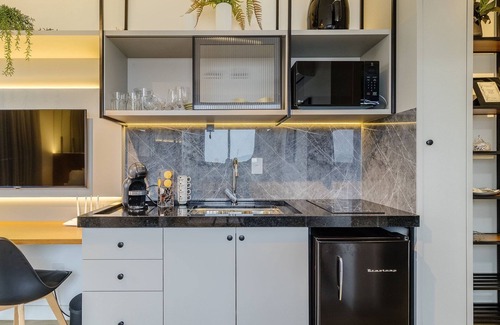 Praia da Armacao do Itapocoroi Apartment | Studios in a Seaside Building, Close to Beto Carreiro at Penha Spot - Psob