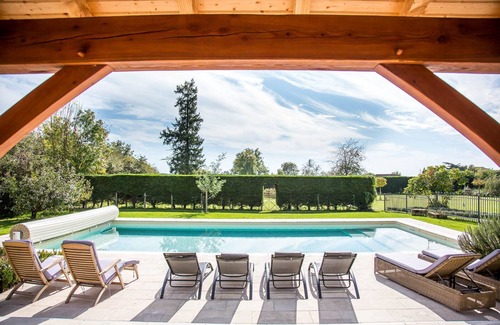 Saint-Sulpice-d'Excideuil House | Stunning Manor house, with pool set in 2 acres of enclosed gardens -sleeps 12