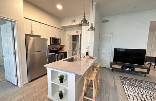 Midtown Apartment | Stunning 2Bd/2bath apt in the heart of Midtown with pool, gym and office space!