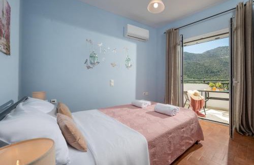 Sisai Apartment | Stunning Mountain View - Authentic Cretan Village