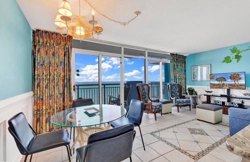 Myrtle Beach Apartment | Stunning Oceanfront View Atlantica Tower