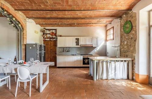 Gallina Villa | Stunning private villa with private pool, WIFI, TV, patio, panoramic view, close to Montepulciano