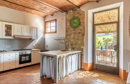 Gallina Villa | Stunning private villa with private pool, WIFI, TV, patio, panoramic view, close to Montepulciano