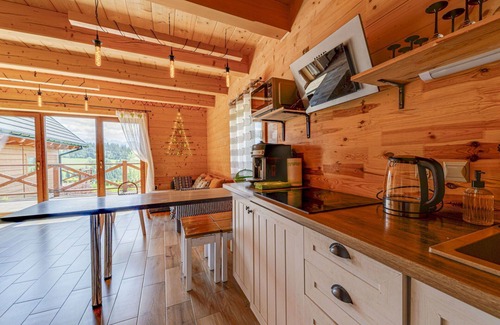 Czarny Dunajec House | Stunning private villa for 7 people with WIFI, TV, patio and pets allowed