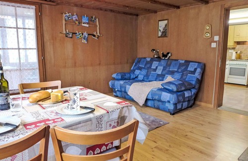 Frutigen Villa | Stunning villa for 3 people with WIFI, TV, pets allowed and panoramic view