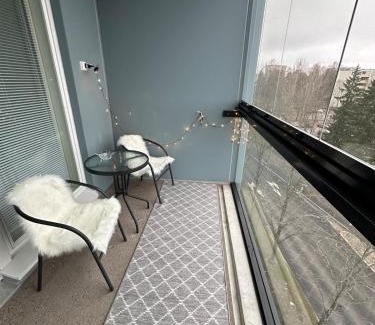 Vantaa Apartment | Style 1BR with sauna&balcony