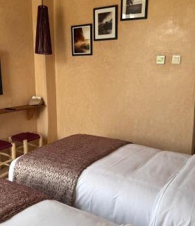 Talborjt House | Styling Twin Room with private bathroom in Agadir