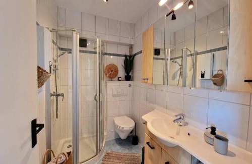 Karolinenkoog Apartment | Stylische Wohnung mit Weitblick und großem Balkon