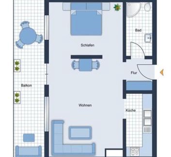 Karolinenkoog Apartment | Stylische Wohnung mit Weitblick und großem Balkon