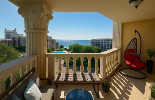 Pomorie Apartment | Stylish Sea View Apartment 3 Min to Beach Balcony & Comfort