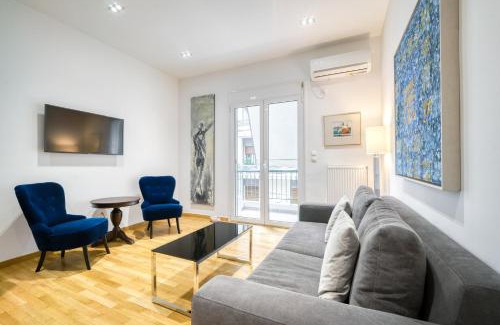 Pangrati Apartment | Stylish, Sunny New 2 Bedroom, Prime Central Athens