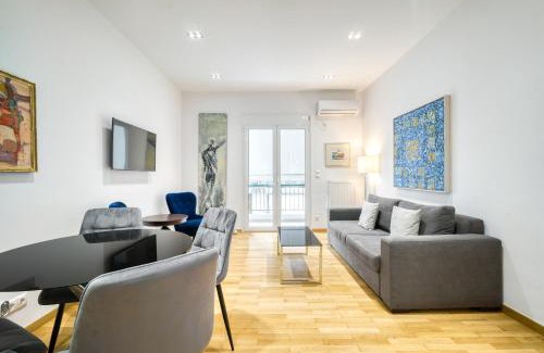 Pangrati Apartment | Stylish, Sunny New 2 Bedroom, Prime Central Athens